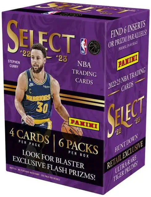 Panini USA 2022-23 Select Basketball BLASTER Box