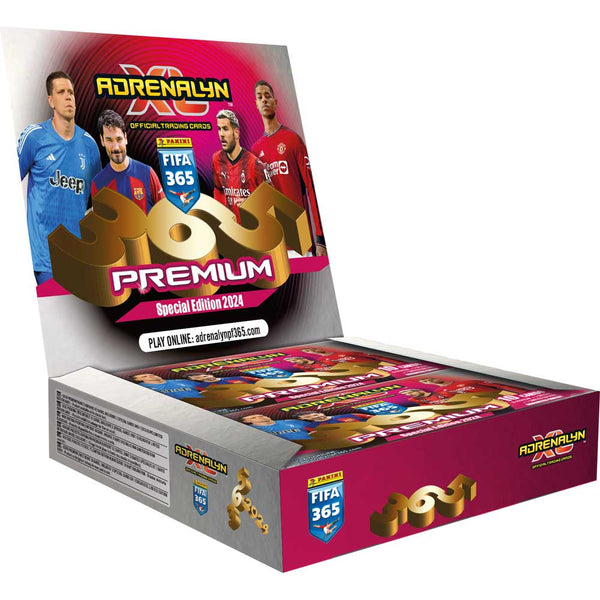 Panini Adrenalyn XL FIFA 365 2024 Premium Booster Box - Fotbollskort