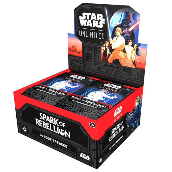 Star Wars: Unlimited - Spark of Rebellion Booster Display (24 boosters)